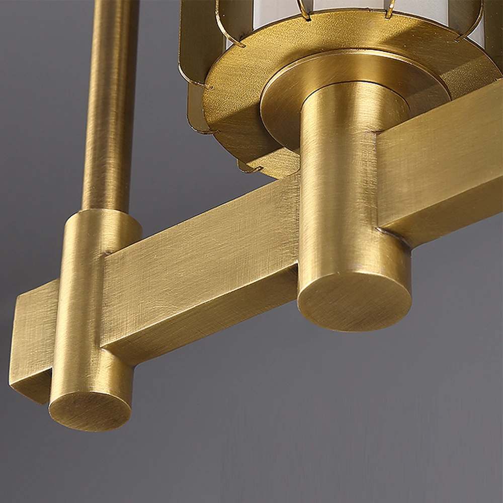 

single design gold chandelier LED bar lights AC110V 220V dining pendant lighting cloakroom room