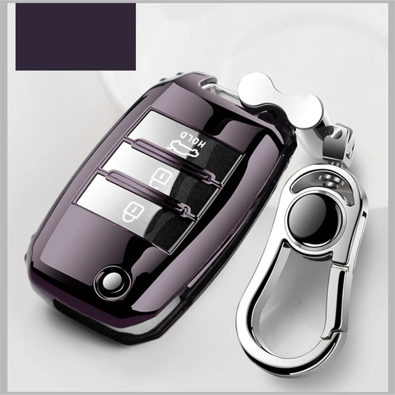 ТПУ складной автомобильный чехол для ключей защита KIA Sid Rio Soul Sportage Ceed Sorento CeratoK2 K3 K4