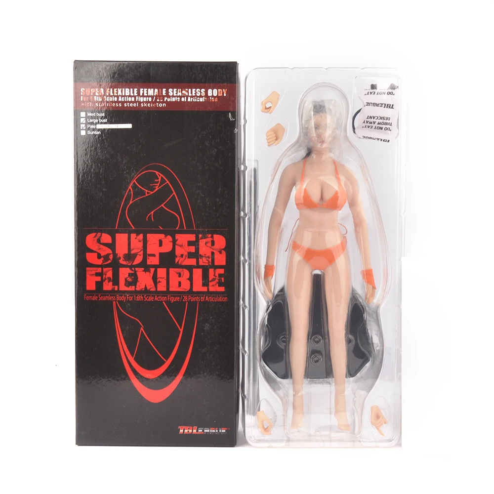 TBLeague Phicen PLLB2014-S07 1/6 европейская девушка женщины бледный большой бюст бесшовная