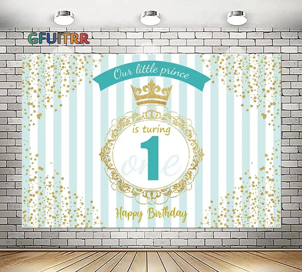 GFUITRR фон для фотосъемки Маленького принца принцессы Детский День Рождения