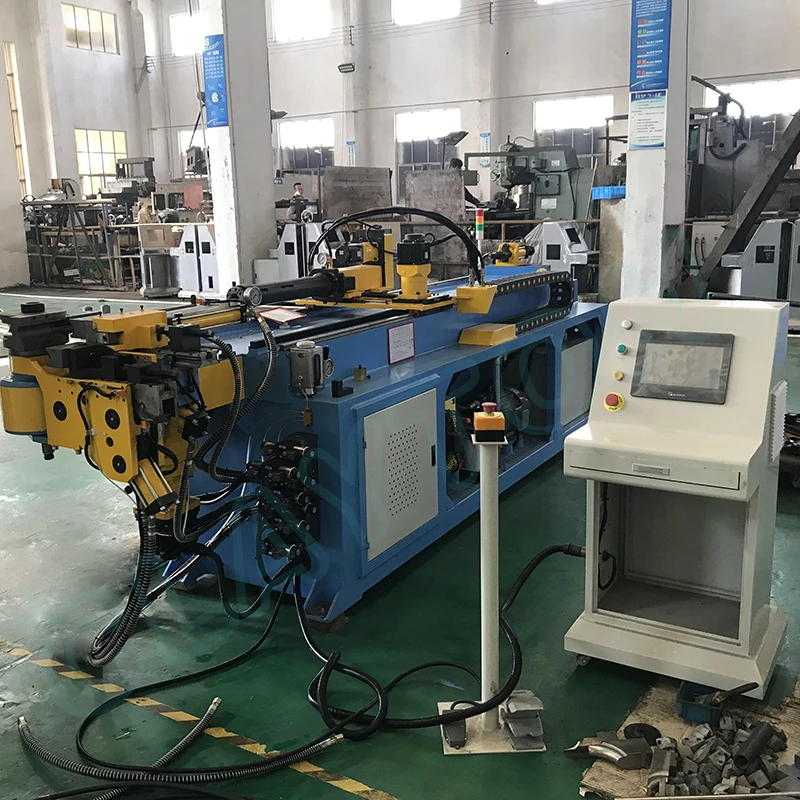 Станок для гибки труб автоматический станок с ЧПУ DW50CNC | Инструменты