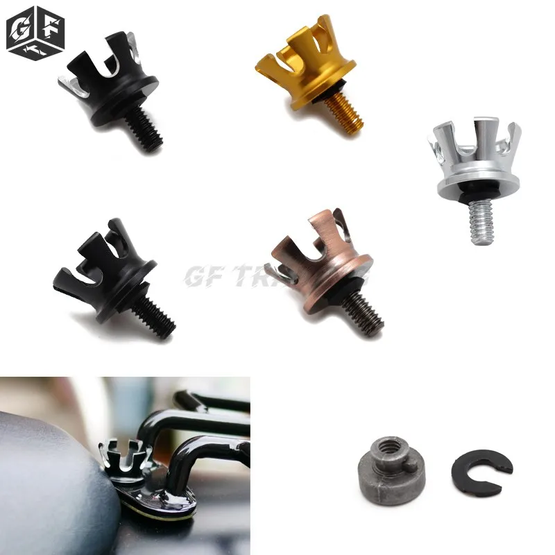 Мотоциклетная корона в стиле короны 6 мм сиденье болт язычок винты гайки