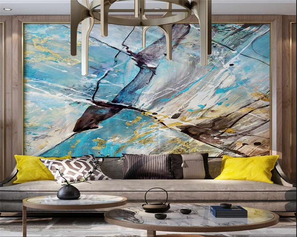 

Beibehang современный новый китайский фон для дивана чернильный абстрактный граффити водонепроницаемые обои