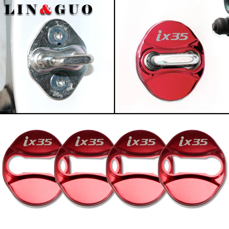 4 шт./лот Автомобильные Чехлы На дверные замки автомобильный Стайлинг чехол для