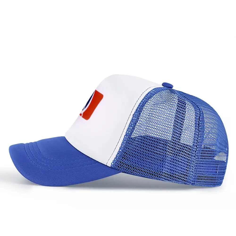 Синие Snapback коммунизма логотип печати летние бейсболки сетки Козырьки в