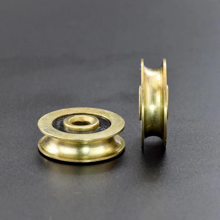 Роликовый подшипник U образное вогнутое колесо 6 мм направляющее подвесное