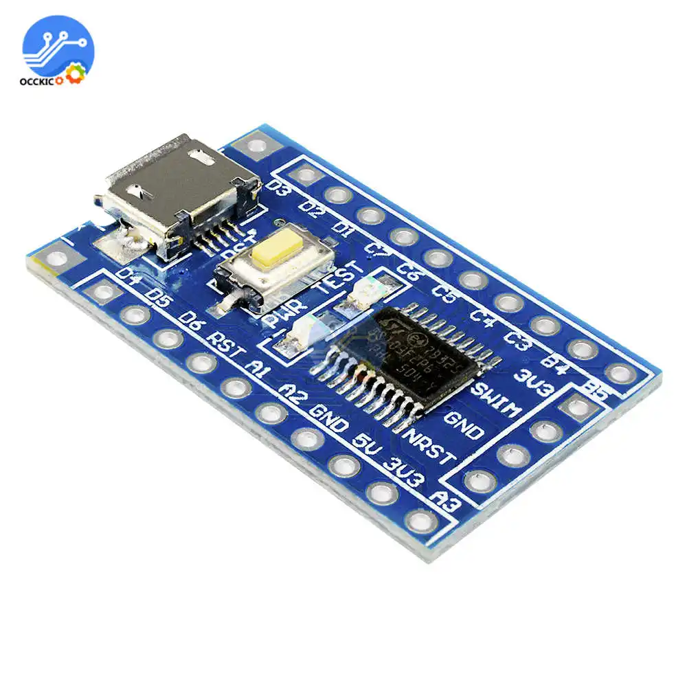 Плата разработки STM8S103F3P6 минимальная системная основная плата STM8S STM8 фотосессия 5