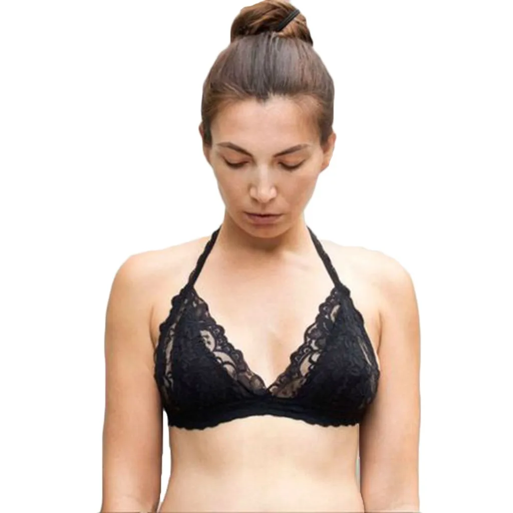 Женский жилет кружевной бюстгальтер без косточек сексуальное нижнее белье с
