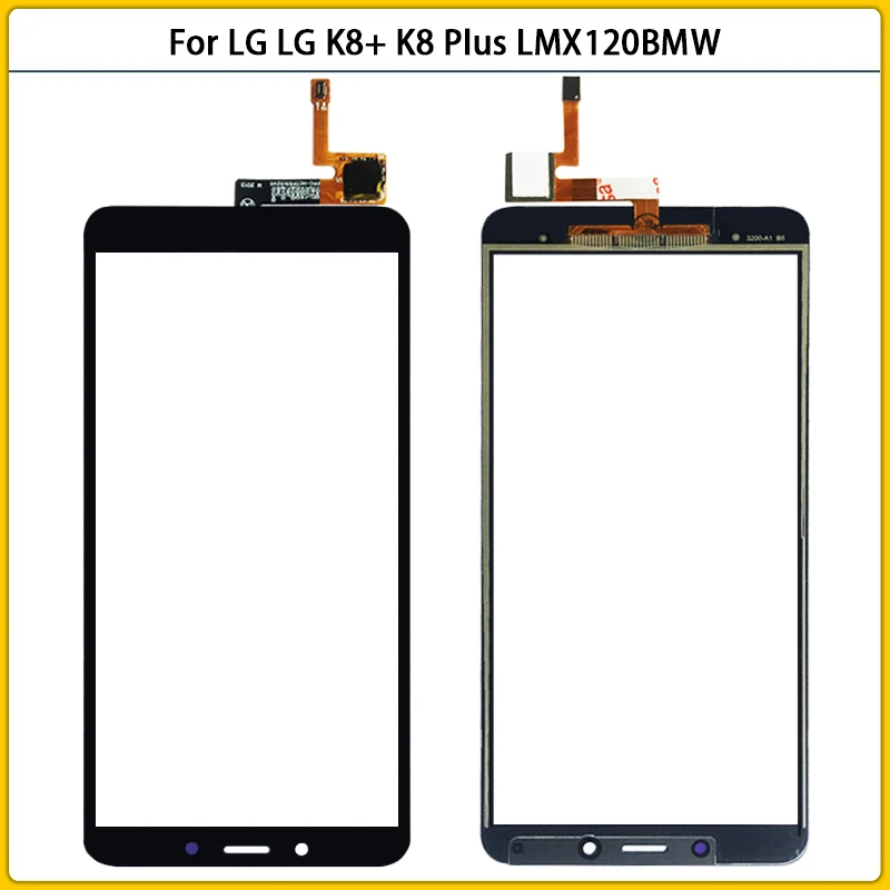 

Новый сенсорный экран для LG K8 + K8Plus LMX120BMW Сенсорная панель Датчик дигитайзер для LG K8 Plus переднее внешнее стекло объектив Замена