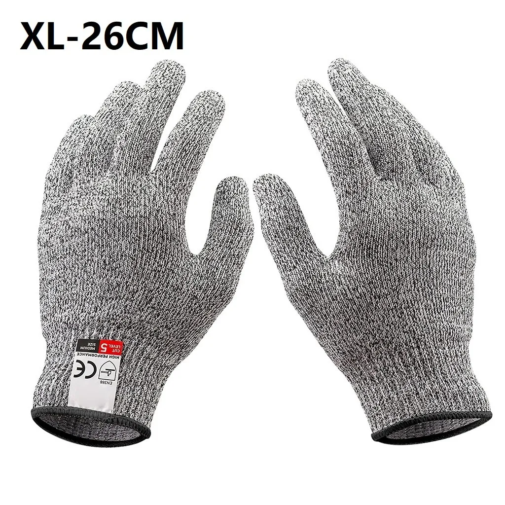 

Cut-resistant Gloves High Level 5 Protection HPPE Protective Gloves Wearable Durable High Performance Outdoor Winter Warm Kitche