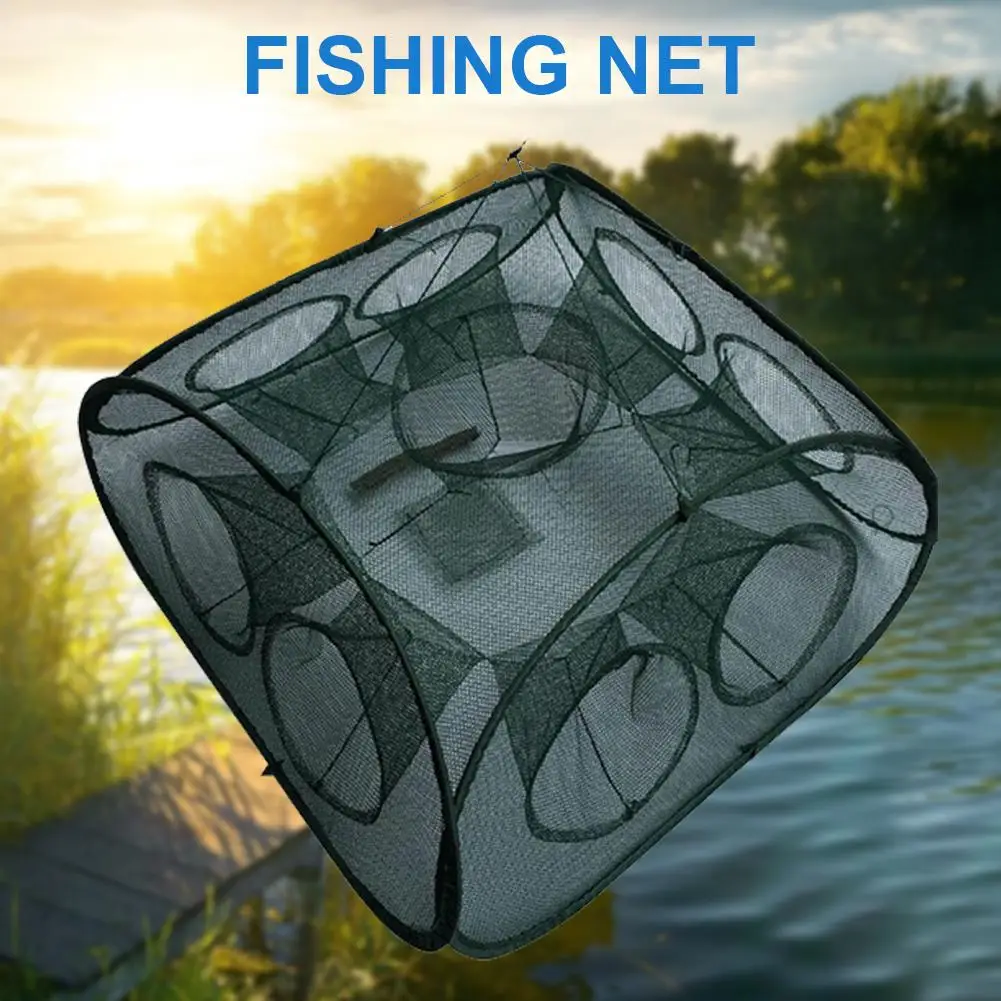 Сетчатая рыболовная сеть складная ловушка для крабов автоматическая