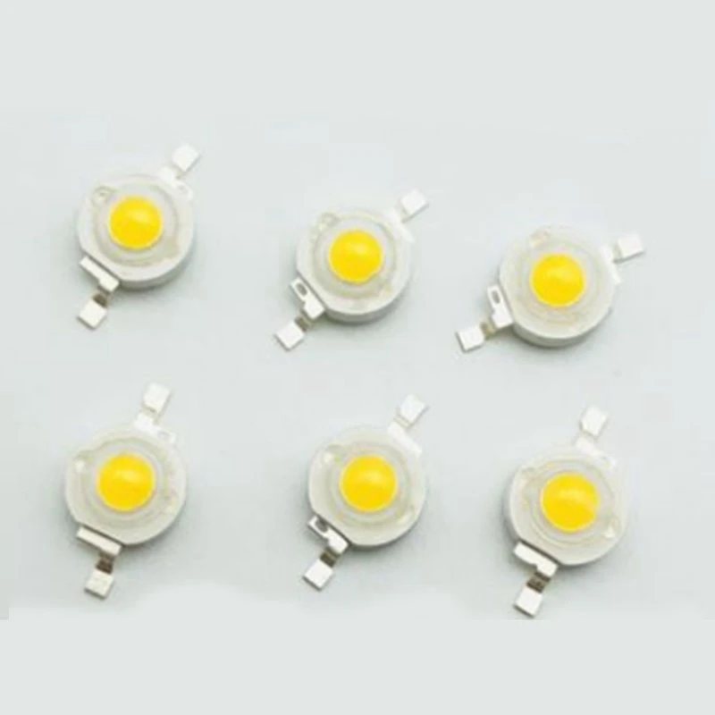 

120Pcs 1 W LED White Lamp Beads with 150Pcs/Lot 3296W (50R - 1M) 15 Values Multiturn Trimmer Potentiometer Kit