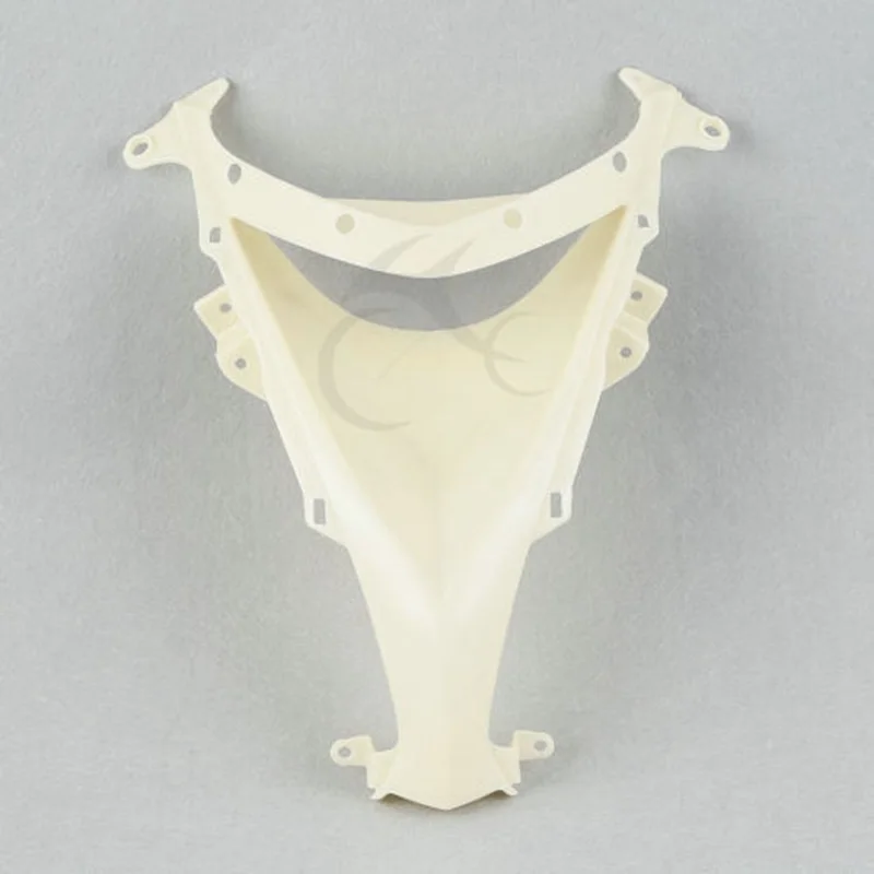 Мотоцикл Неокрашенный фронт Верхний обтекатель капота Крышка для Kawasaki Ninja ZX10R 2008