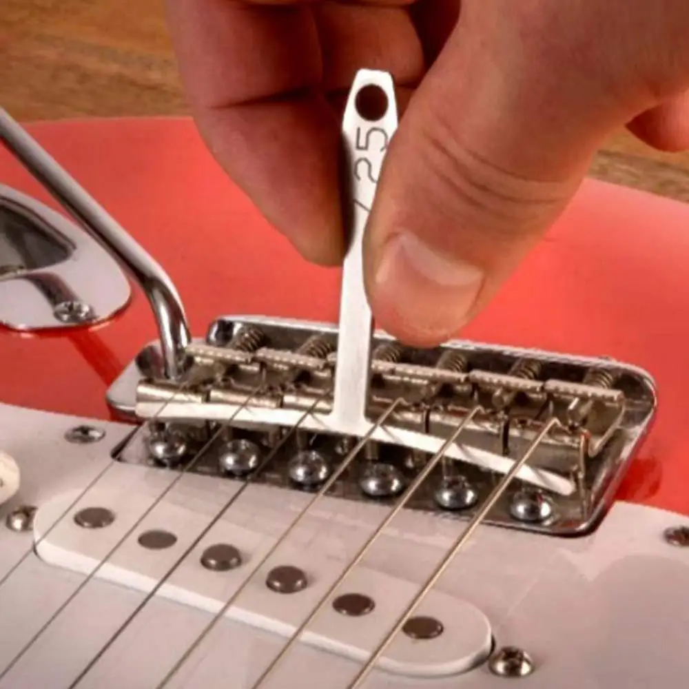 

Инструмент Luthier из нержавеющей стали, 9 шт./компл., радиус нижней Струны гитары, набор для ремонта Басовых Струн, аксессуары для гитары