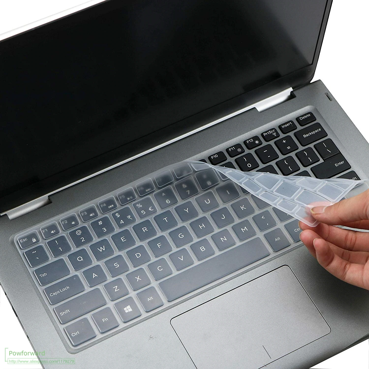 Silicone Для клавиатуры ноутбука из ТПУ чехол Защитная крышка для Dell Xps 15 9575 Xps15 9575 15 9575 15,6 дюймов для Dell Vostro 13 5000 5390 13 5390 - Цвет: Silicone
