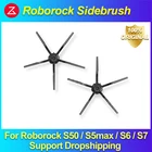 Боковая щетка Roborock, Оригинальные запасные части, Сменные аксессуары, совместимые с Roborock S7T7T7 Plus S5 Max, белый, черный