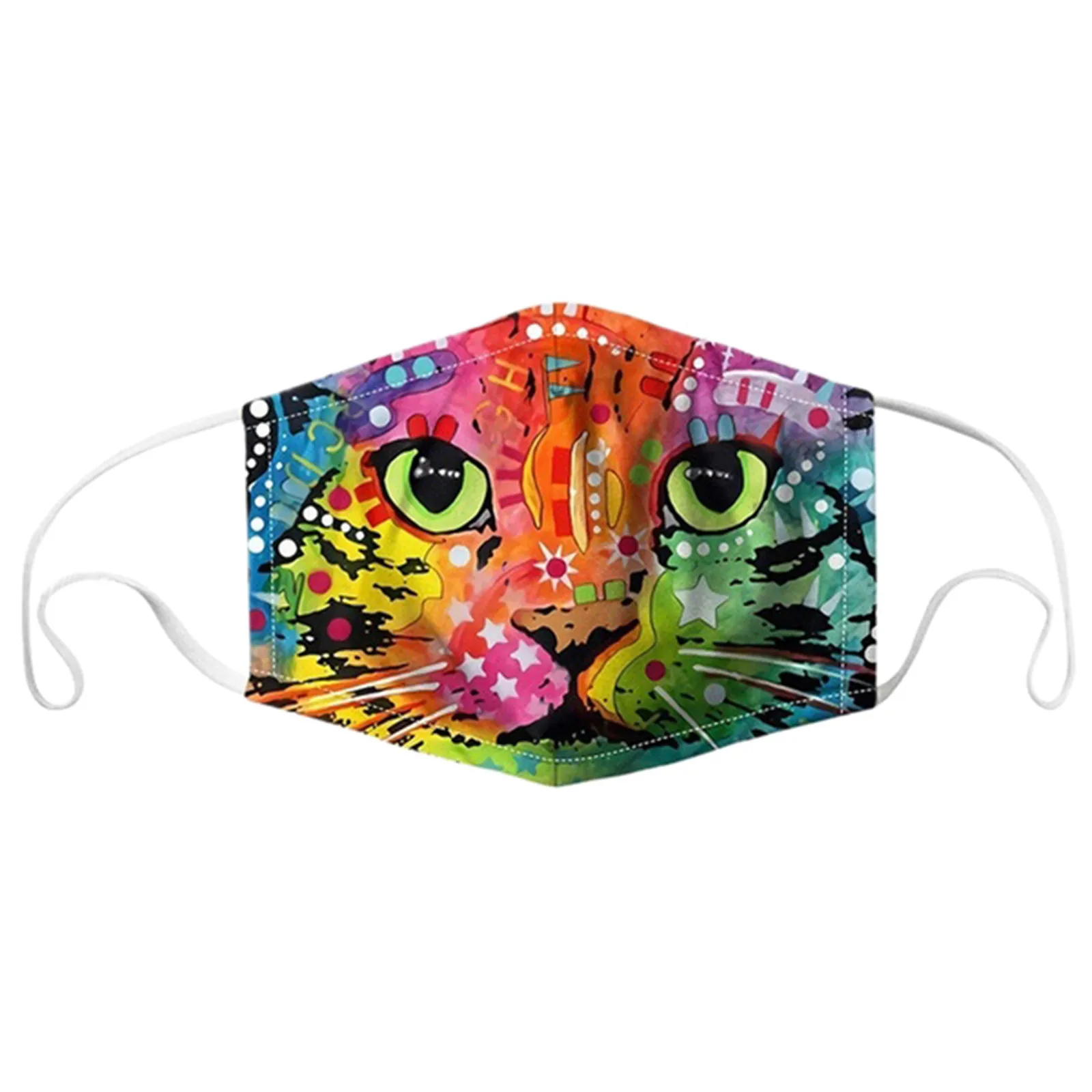 1 шт. Безшовные разноцветные маски с защитой от пыли для защиты моющиеся