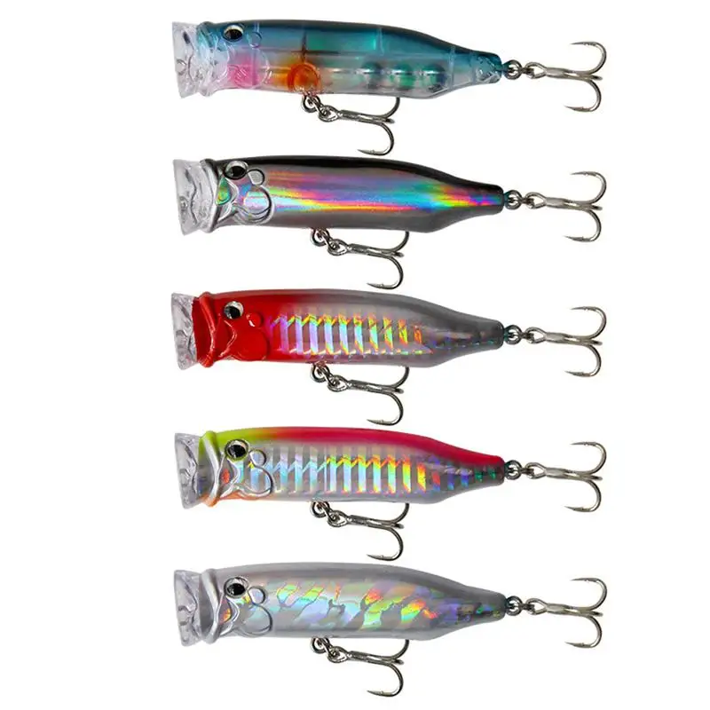 5 PC Fishing Baits Lifelike Creative Colorful Bait Artificial Fish Lures for Outdoor Trip Holiday | Спорт и развлечения