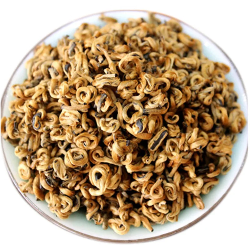 

Органический Yunnan FengQing, золотой бутон, улитка, Диан, Hong Black DIANHONG
