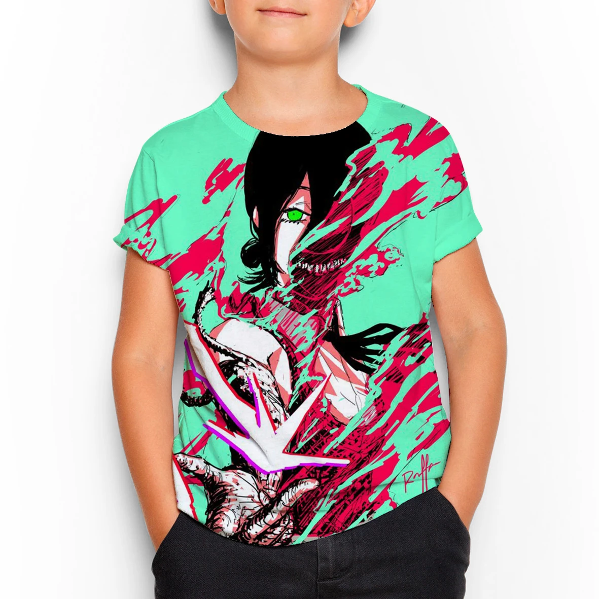 

Anime Chainsaw Man 3D Girls Boys Oversized T-shirt Children's Clothing Kids Short Sleeve T-shirt Clothes T-shirts for Teens