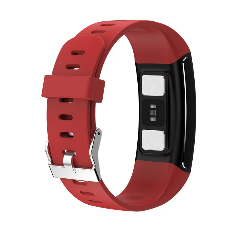 

E66 Fitness Tracker Bracelet Body Temperature ECG Smart Bracelet Heart Rate Monitor Smart Watch Music Control Sport Band PK T1