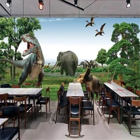 milofi large wallpaper mural children through time and space dinosaur jurassic 3d background wall