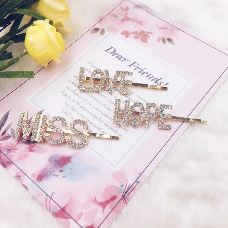 BABY MISS DREAM заколка для волос, стразы, сплав, заколки для волос для девочек, аксессуары для волос, заколки, женские головные уборы