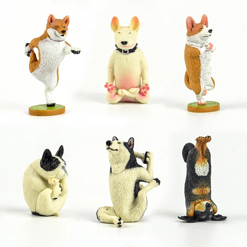 Япония капсулы игрушки животных Забавный Косплей shiba Лисья Секретная служба (inu