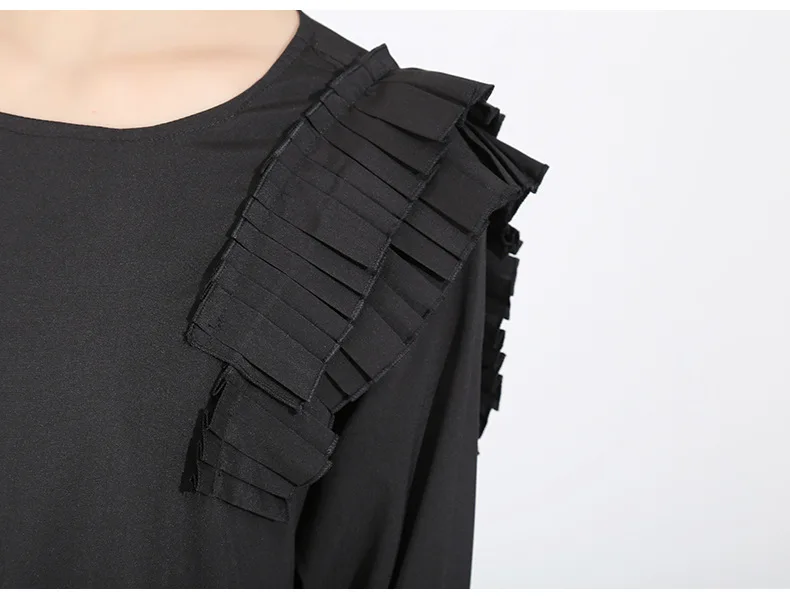 

New Women's Dress Long-sleeved Fashion Solid Color Casual Ladies Dress Autumn 2019 Europe Wild Women Clothing
