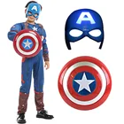 Disney Marvel Человек-паук Капитан Америка щит Тор молот фотофигурки Хэллоуин косплей реквизит Рождественский подарок на день рождения