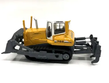 liebherr 744 1: 87 Ho Масштаб Модель поезда песок плиты Инженерная сцена автомобиль сплав игрушка изысканный моделирование украшения коллекция - Цвет: liebherr 744
