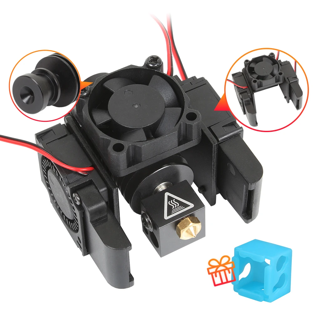 lerdge e3d v6 hotend kit j head 0 4mm nozzle volcano 12v 24v cooler fan ntc100k for bowen bmg titan extruder 3d printer parts free global shipping