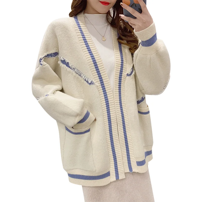 Кардиган женский оверсайз желтый зимний 2020 |