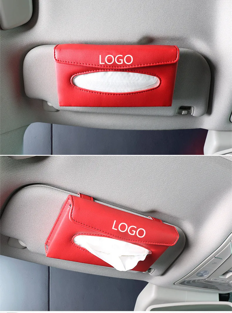 Новый автомобильный тканевый ящик Качественная автомобильная полиуретановая