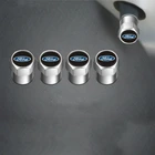 4 шт. наклейки на колпачок клапана автомобильной шины, аксессуары для наклеек для Ford s max Ford Focus mk2 mk3 Fiesta mk7 Mondeo mk4