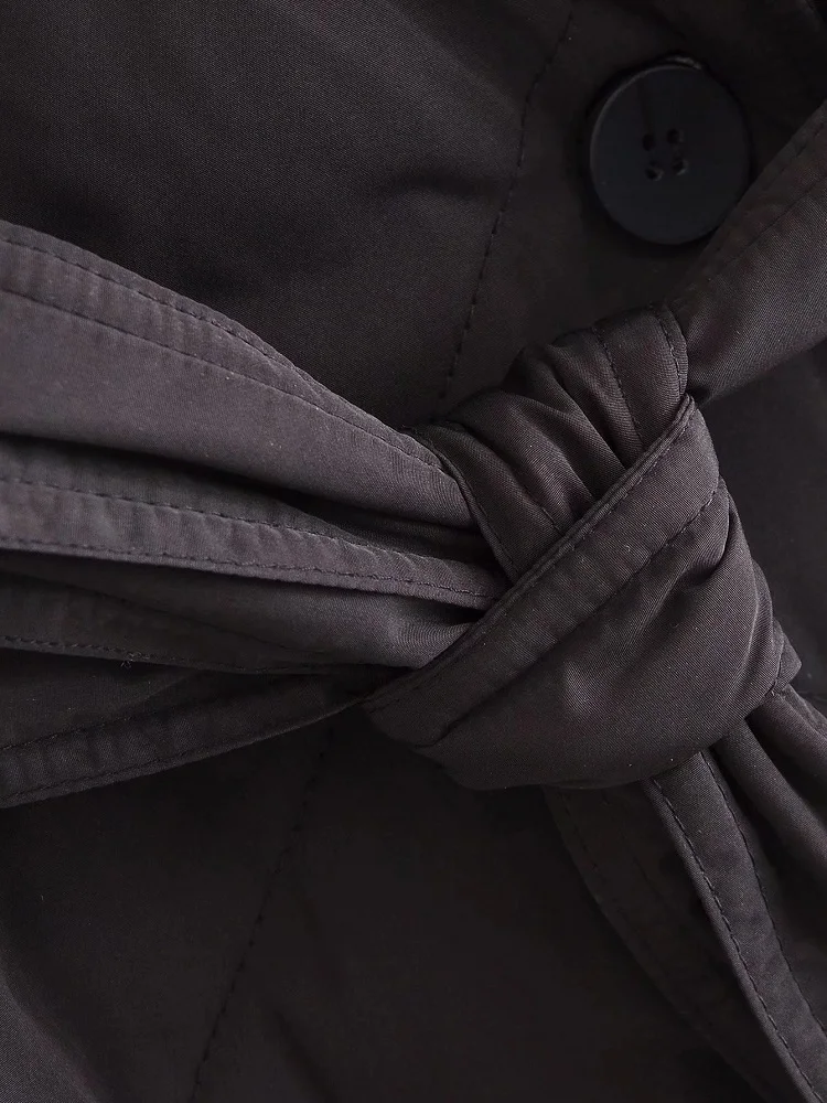 KEYANKETIAN ZA 2021 new women's winter long parka double-breasted coat women's Harajuku fashion oversize coat