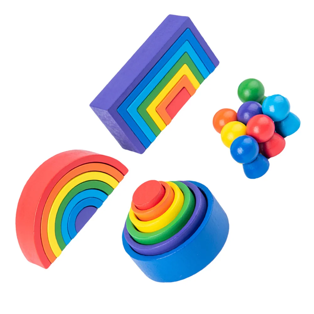

1 Set Adorable Stacking Plaything Funny Stacker Blocks Educational Plaything