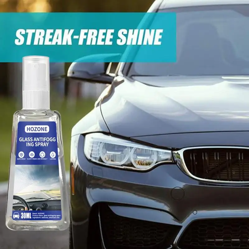 

30ML Automobile Glass Antifogging Agent Long-lasting Car Window Defogging Rearview Mirror Flooding And Rainproof Agent