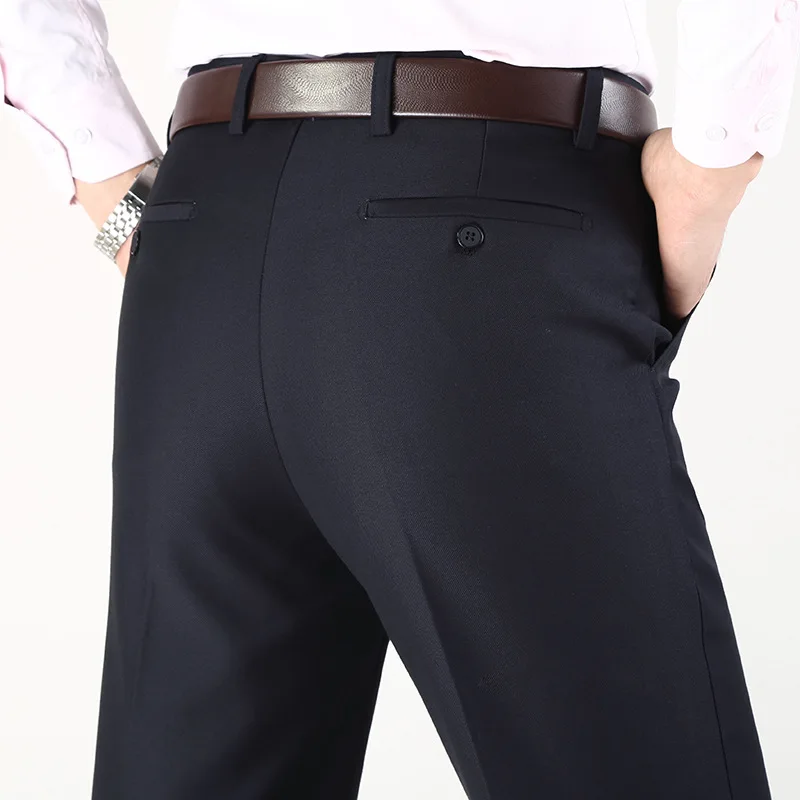 Зимние новые черные темно синие плюшевые эластичные брюки с высокой талией