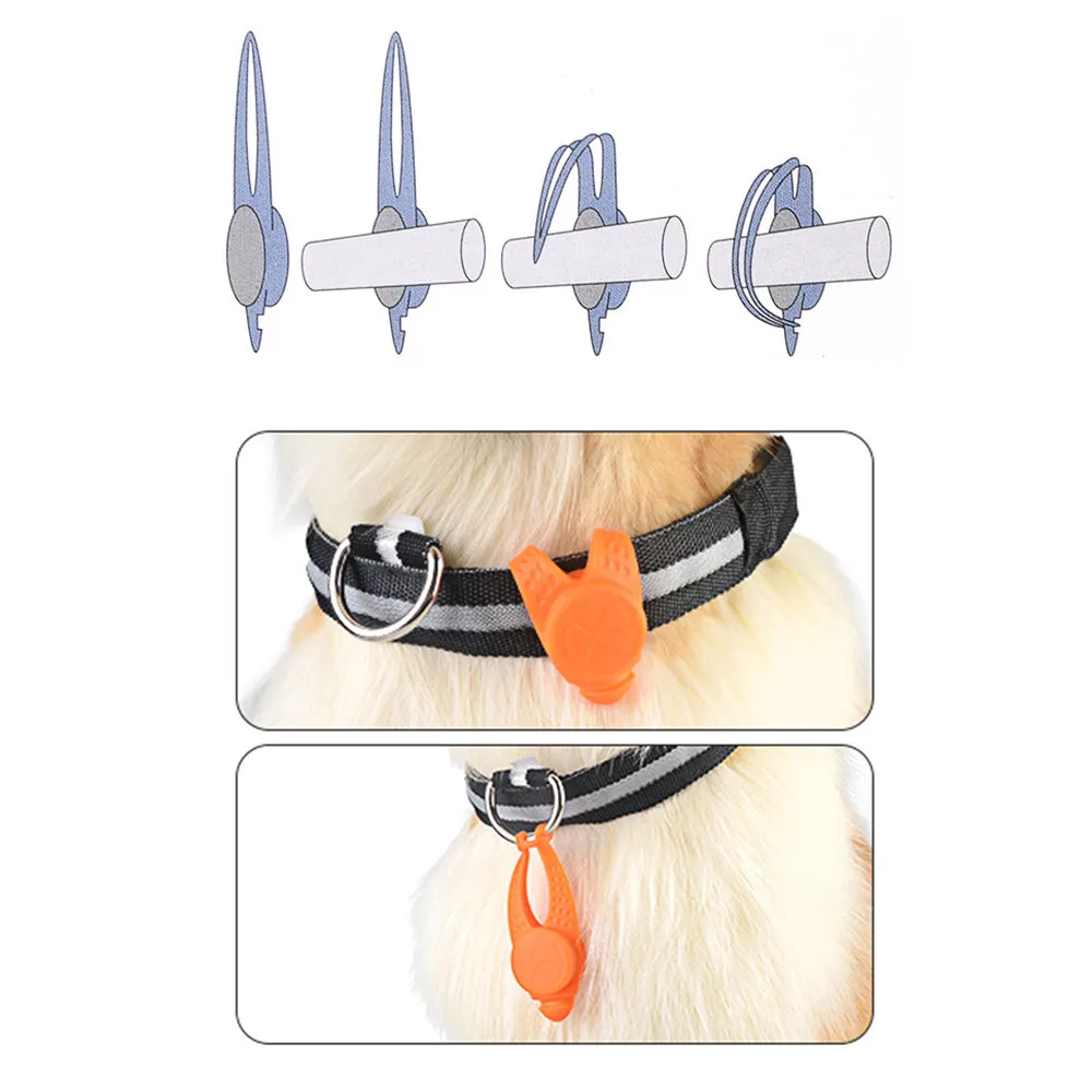 1 шт. ошейник для домашних животных светодиодный с мигающими светящимися лампами