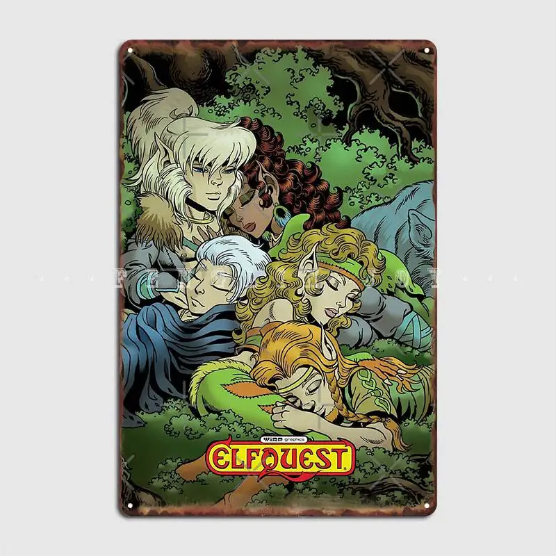 

Elfquest: True Peace Ii металлический плакат с табличкой, постер для клуба, дома, паба, гаража, винтажная роспись, оловянные плакаты с знаками
