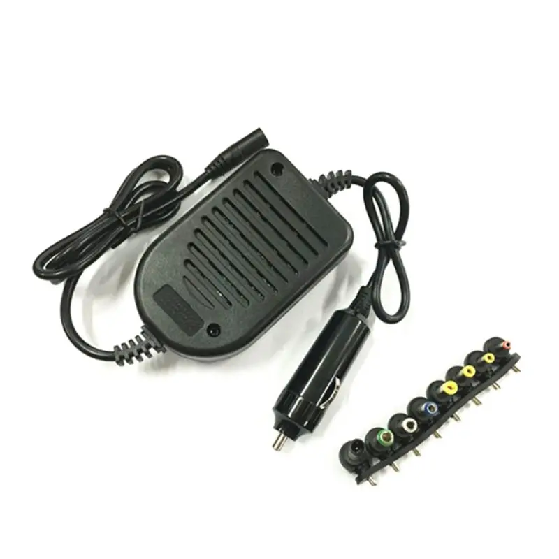 

T3ED DC 80W Car Auto Universal Charger Power Supply Adapter Set For Laptop Notebook