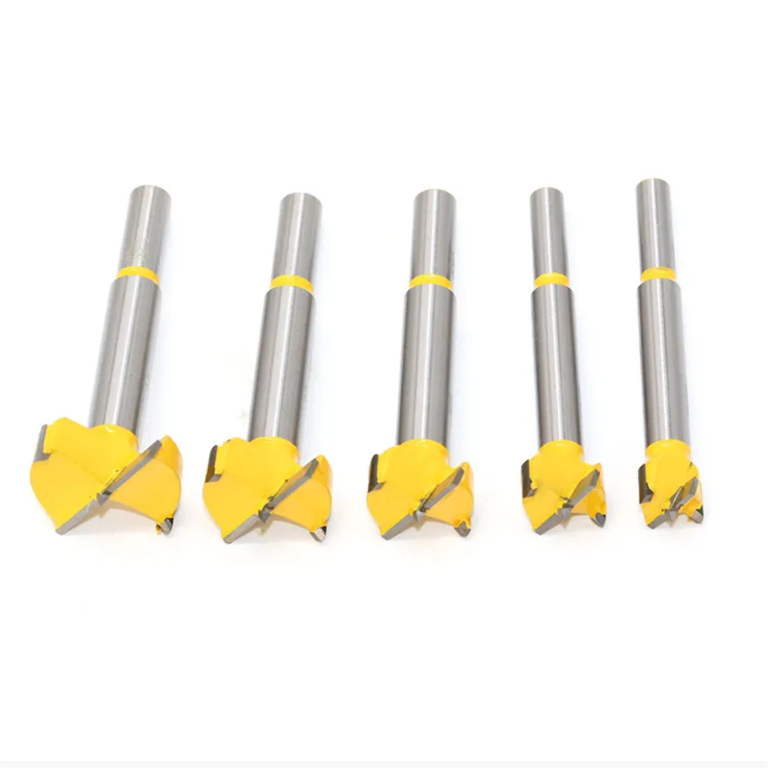 Набор сверл для столярных работ по дереву наконечник шарнира 5 шт. Forstner TP-0216 |