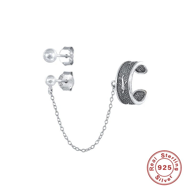 

BOAKO серебро 925 ювелирные изделия, Серьги, женские туфли-лодочки, украшенные кисточками цепь из звеньев с контрфорсом Серьги золотые/серебрян...