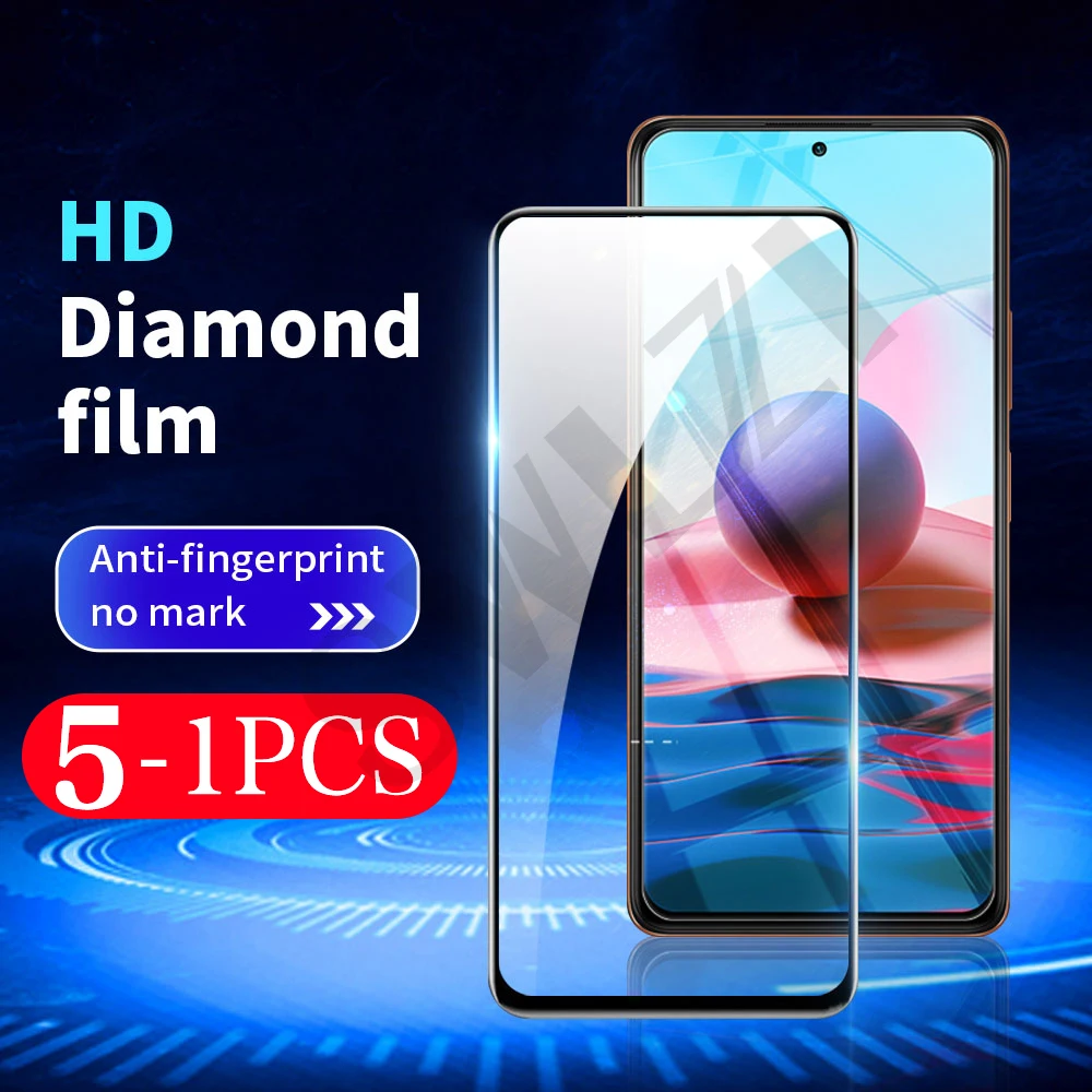 

5-1 шт. защита экрана телефона смартфона для Redmi 9 9i 9T 9A 9C закаленное стекло note 9T 9s pro MAX защитная пленка