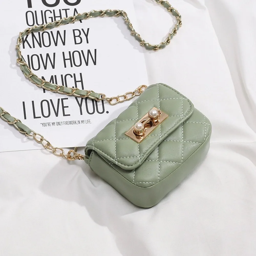 Женская сумка мессенджер с жемчужным замком модная женская через плечо кожаные