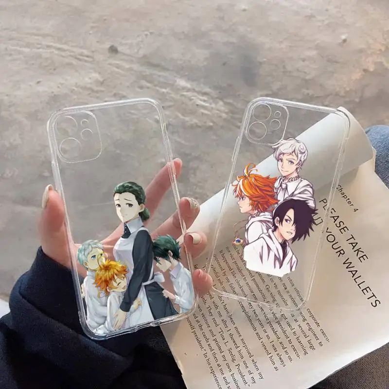 

Yinuoda Promised Neverland Phone Case for iPhone 11 12 13 mini pro XS MAX 8 7 6 6S Plus X 5S SE 2020 XR cover