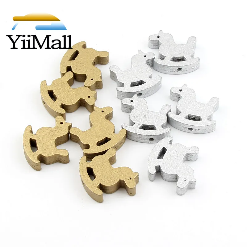 Бусины-разделители деревянные для изготовления ювелирных изделий 23 х25 мм 30 шт. |