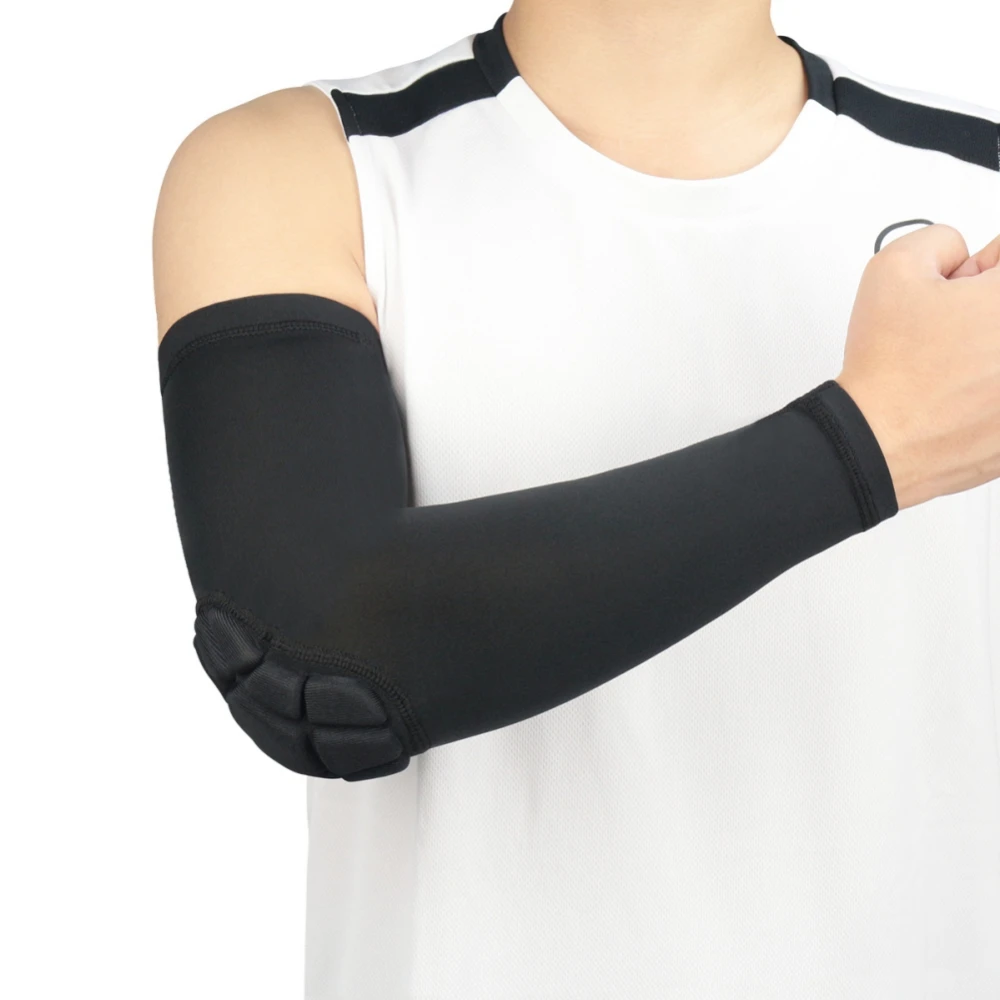 

Padded Elbow Forearm Sleeves Compression Arm Protective Support UV Sun Protection Arm Sleeves KW