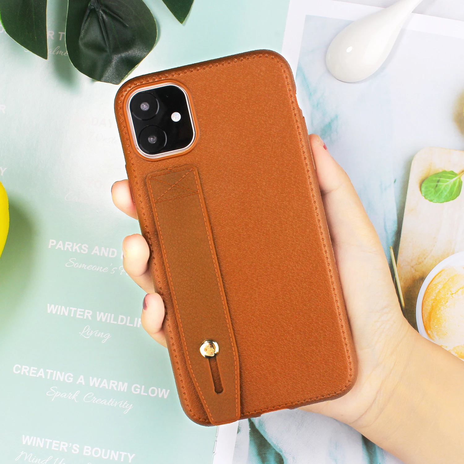 Кожаный ударопрочный 0 3 мм ультра тонкий чехол для IPhone 11 Pro X XS XR Max Матовый ТПУ iphone 8